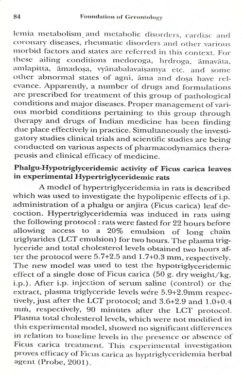 Foundation of Gerontology